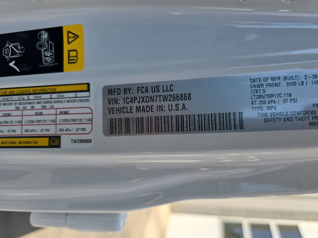 New 2026 Jeep Wrangler Unlimited Sport AWD/4WD image 36