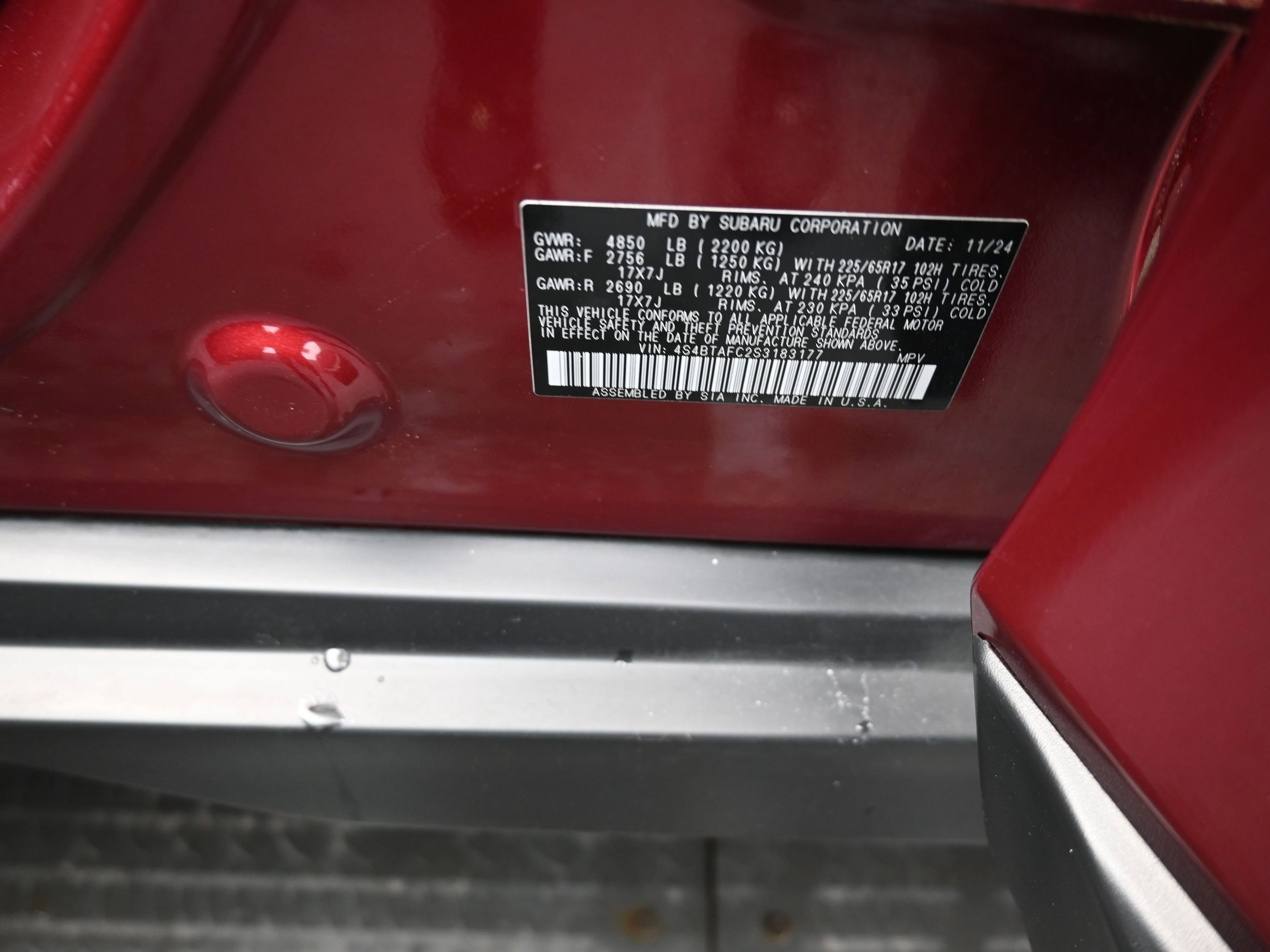 Used 2025 Subaru Outback Premium image 17