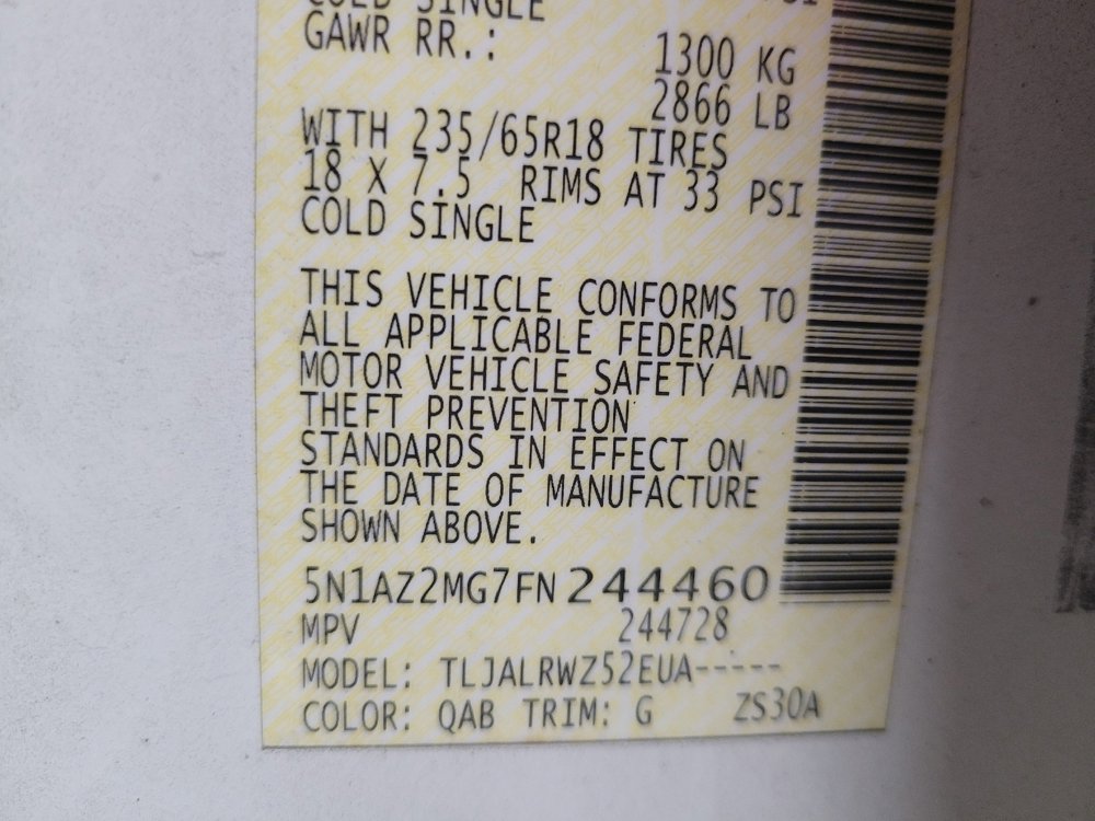 Used 2015 Nissan Murano SL image 33