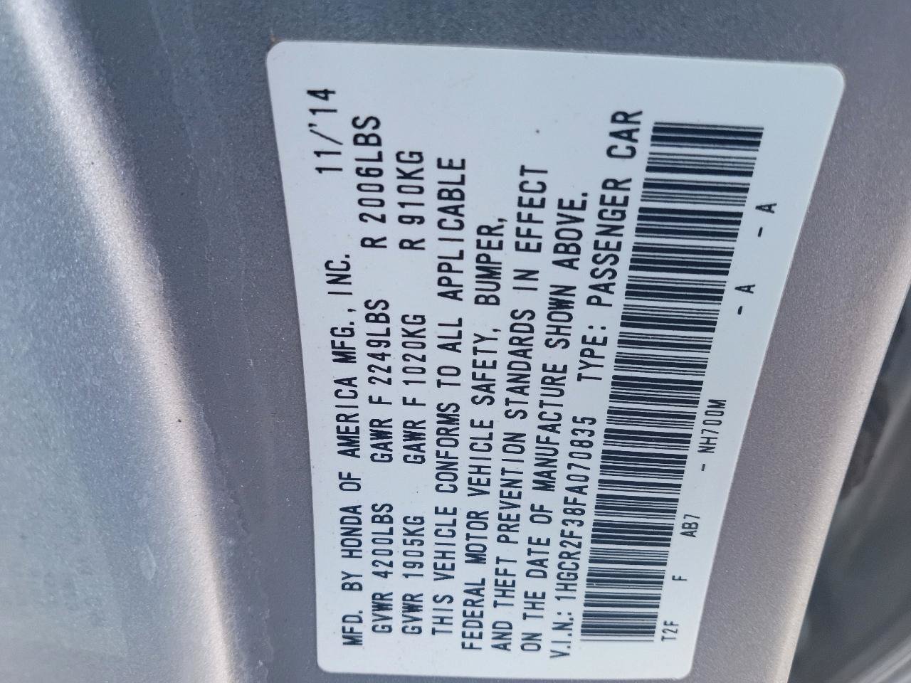 Used 2015 Honda Accord LX image 26