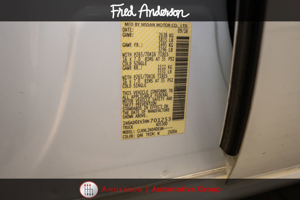Used 2017 Nissan Frontier S AWD/4WD image 18