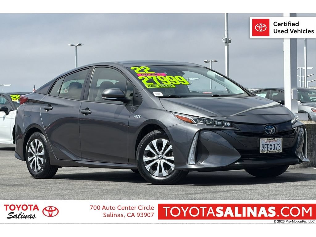 Certified 2022 Toyota Prius Prime LE FWD image 1