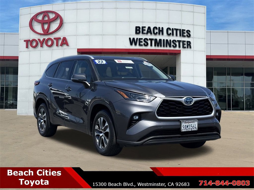 Certified 2022 Toyota Highlander XLE