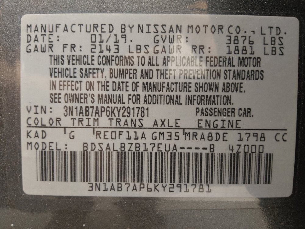Used 2019 Nissan Sentra S FWD image 33