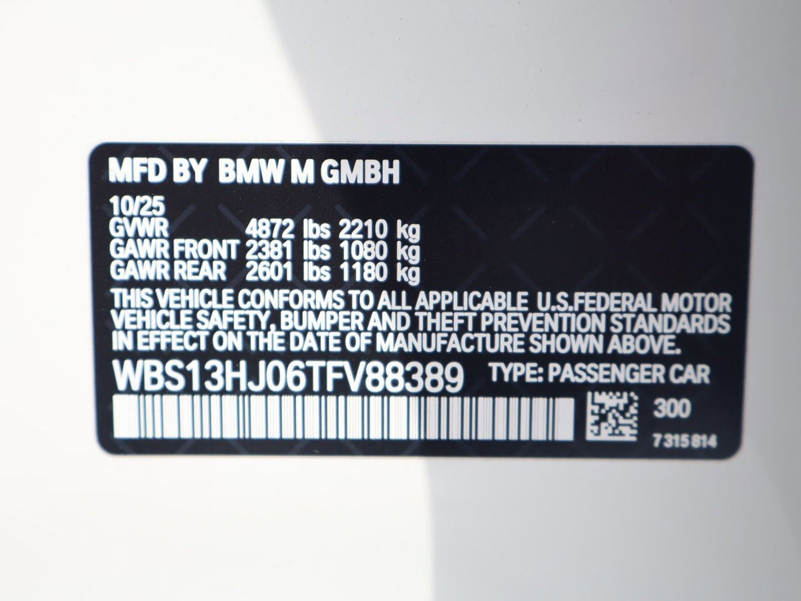 Used 2026 BMW M3 RWD image 27
