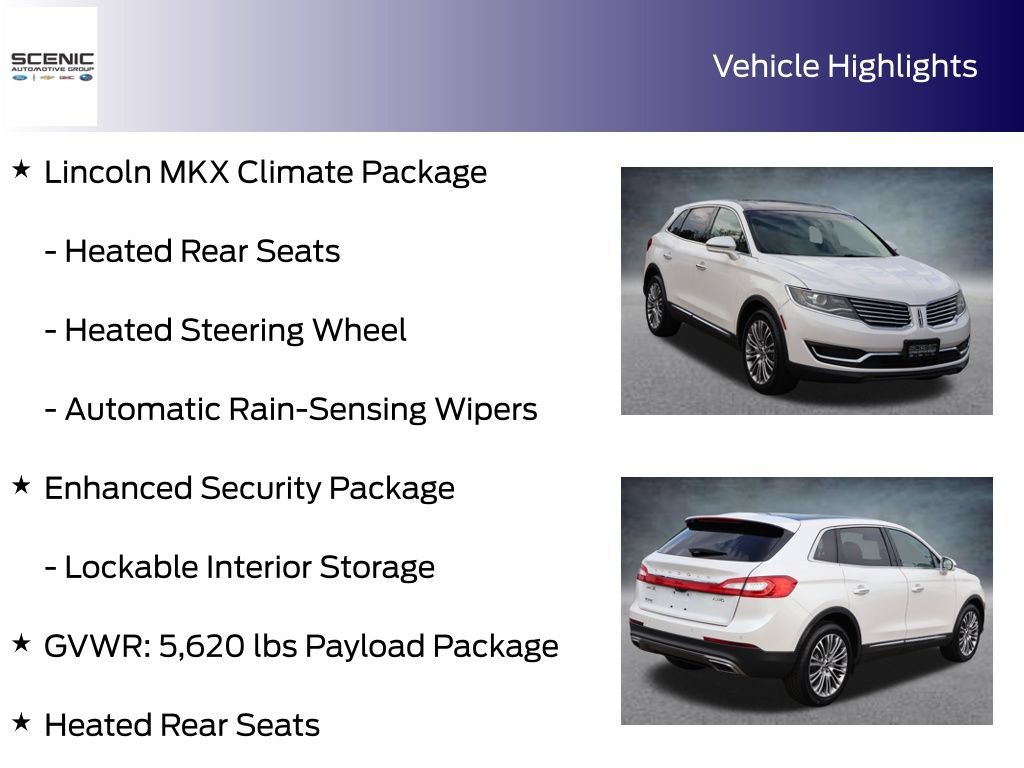 Used 2017 Lincoln MKX Reserve w/ Lincoln MKX Climate Package AWD/4WD image 10