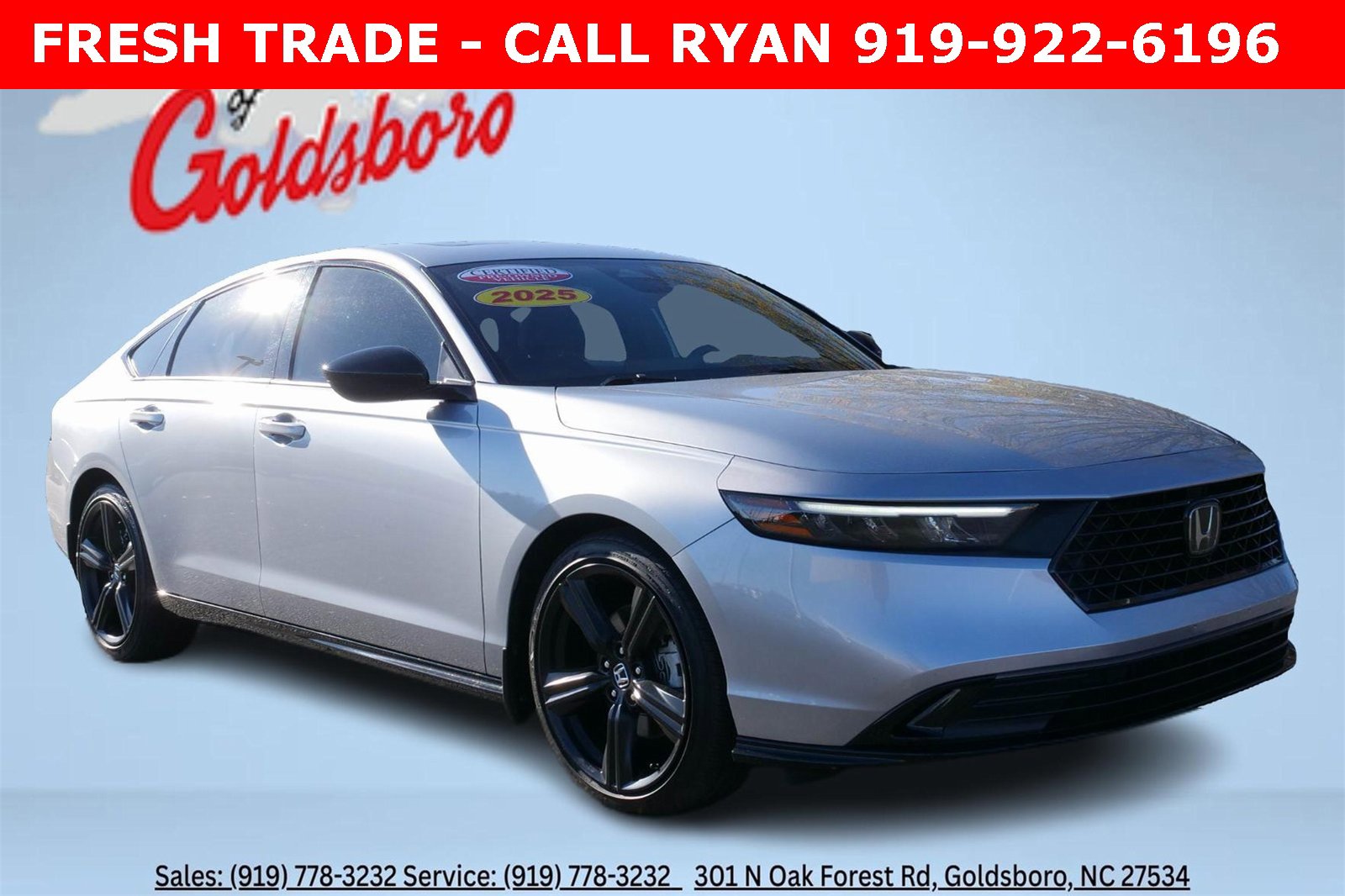 Used 2025 Honda Accord Sport