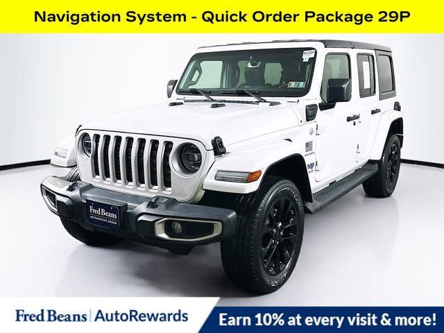 Used 2021 Jeep Wrangler Unlimited Sahara w/ Cold Weather Group image 3