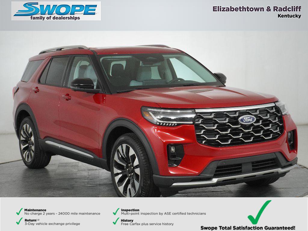 New 2026 Ford Explorer Platinum image 1
