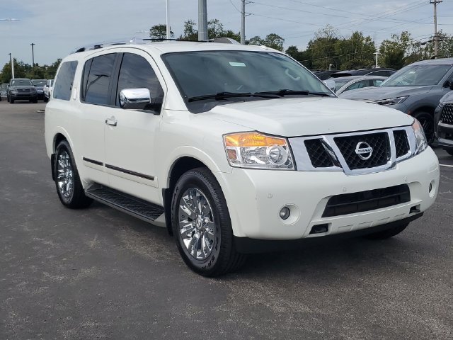 Used 2015 Nissan Armada Platinum w/ 2nd Row Captain Seat Package AWD/4WD image 34