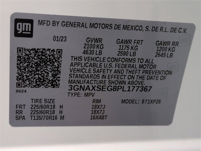 Certified 2023 Chevrolet Equinox LS w/ LS Convenience Package image 33