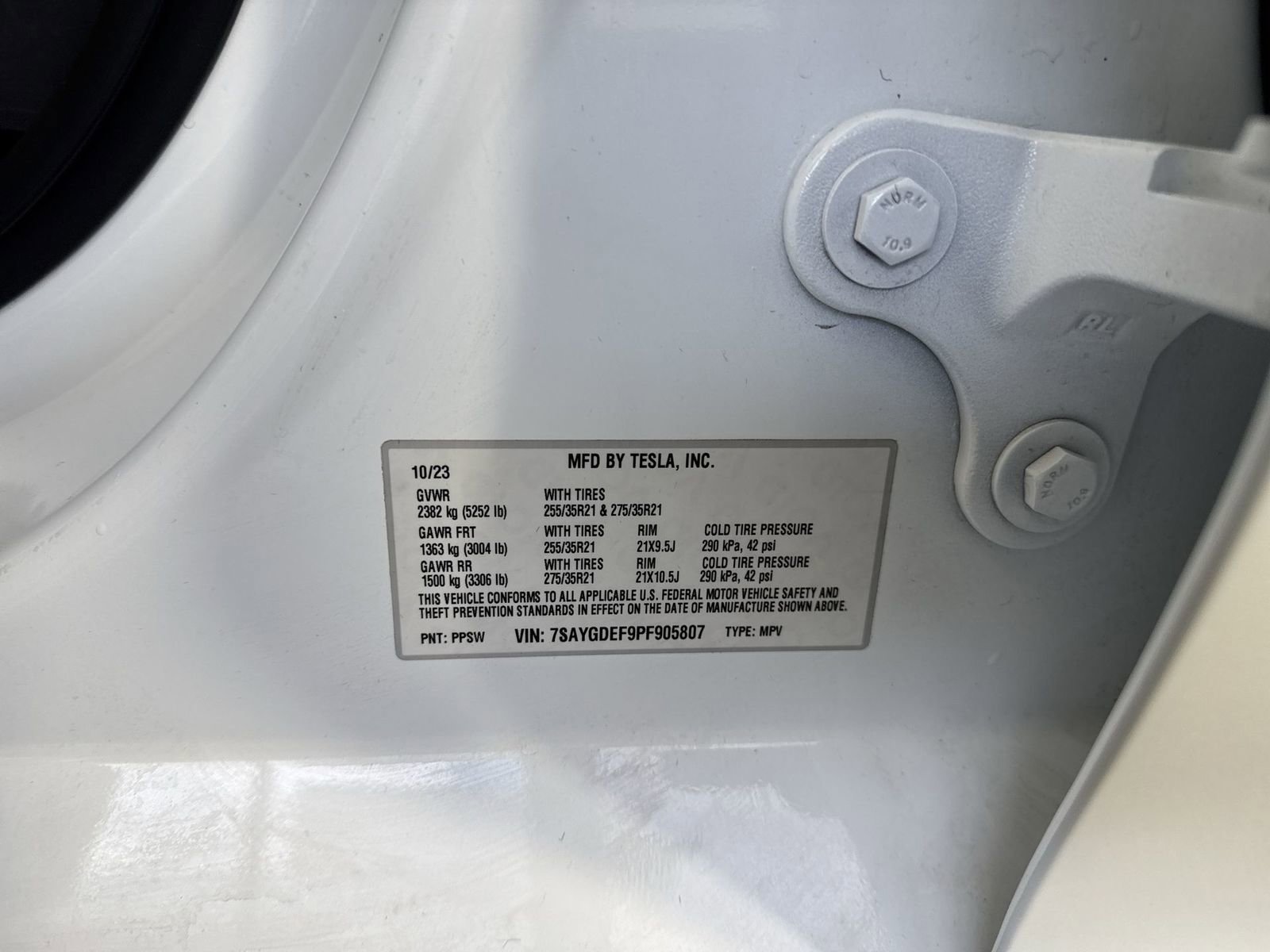 Used 2023 Tesla Model Y Performance image 36