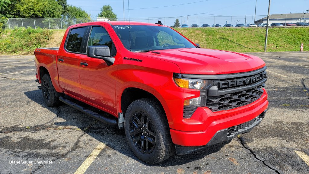 New 2026 Chevrolet Silverado 1500 Custom w/ Turbomax Blackout Package AWD/4WD image 16
