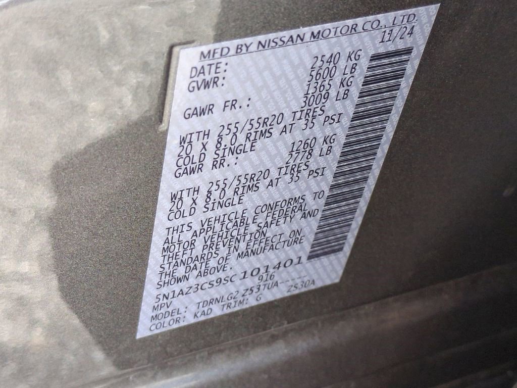 Certified 2025 Nissan Murano SL image 33