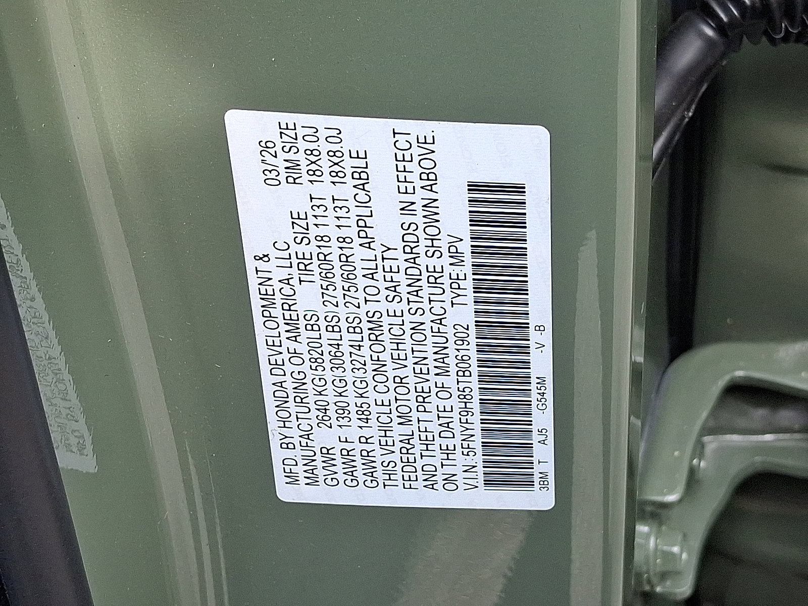 New 2026 Honda Passport TrailSport Elite image 4