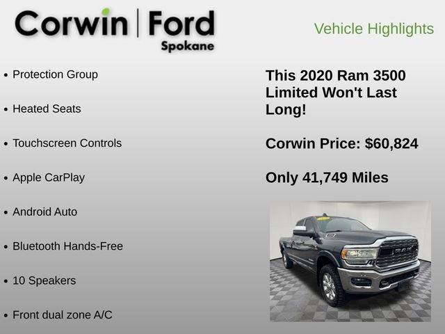 Used 2020 RAM 3500 Limited image 6