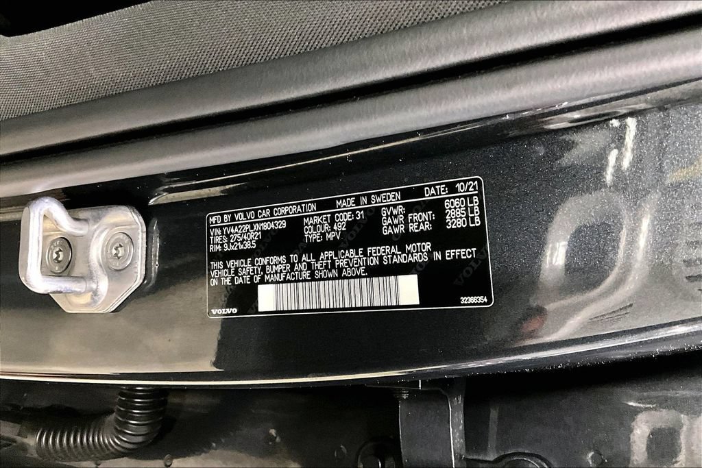 Certified 2022 Volvo XC90 T6 Inscription AWD/4WD image 19