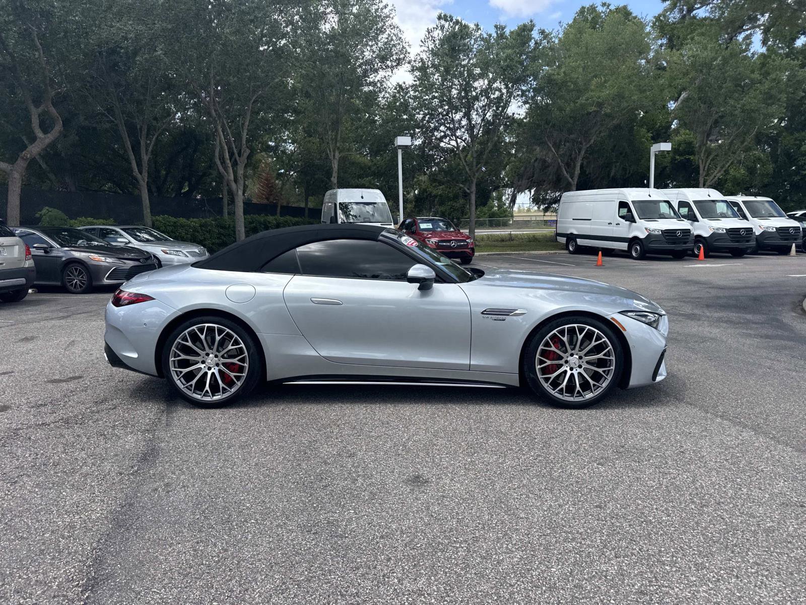 Certified 2023 Mercedes-Benz SL 55 AMG 4MATIC image 2