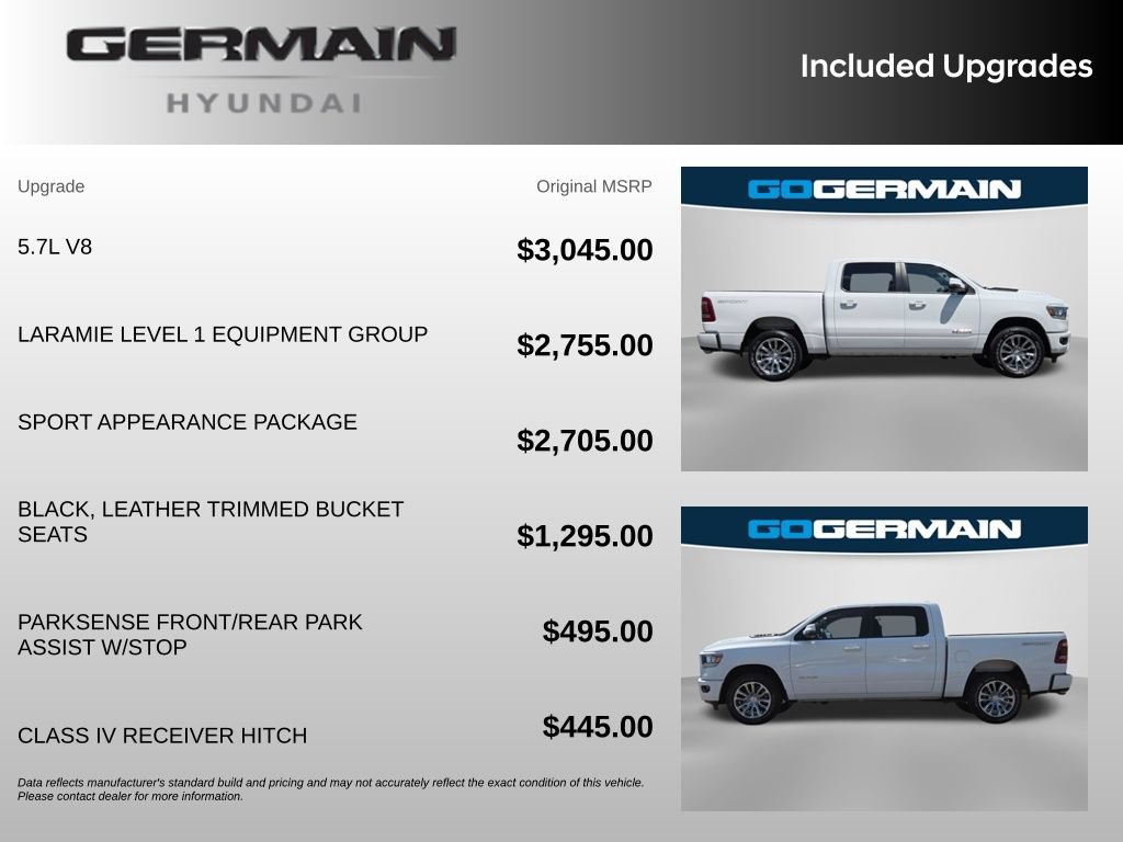 Used 2023 RAM 1500 Laramie AWD/4WD image 35