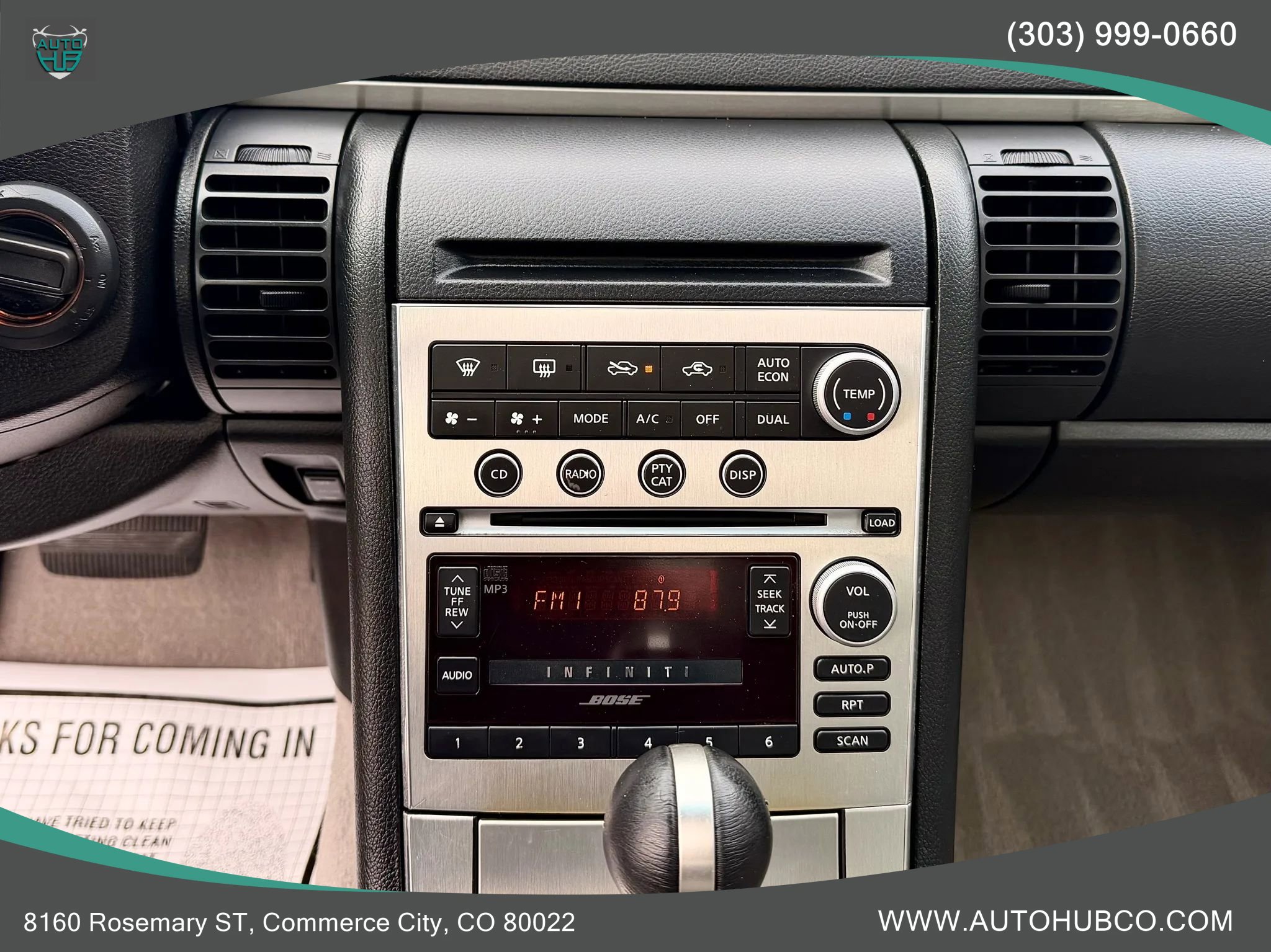 Used 2006 INFINITI G35 x Sedan w/ (P03) Premium Pkg C AWD/4WD image 13