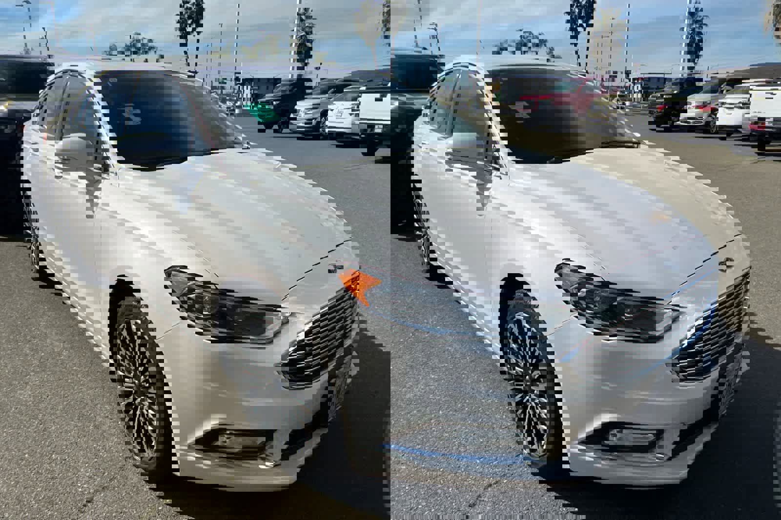 Used 2017 Ford Fusion SE w/ Fusion SE Technology Package image 3