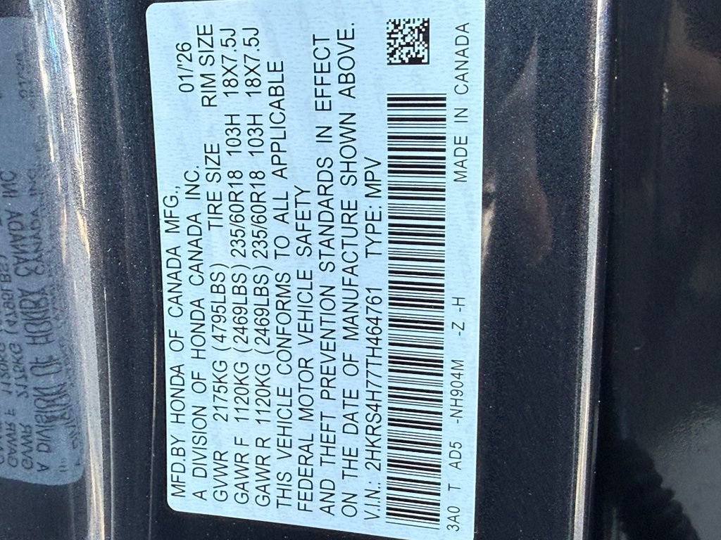 Certified 2026 Honda CR-V EX-L image 30