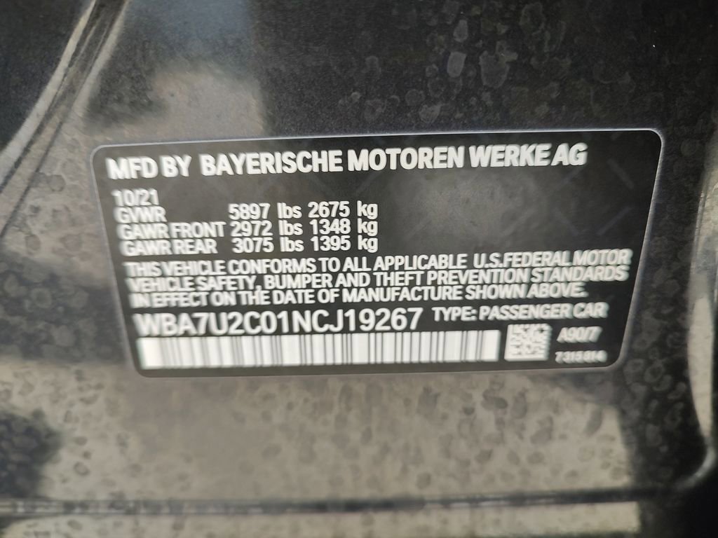 Used 2022 BMW 750i xDrive image 36