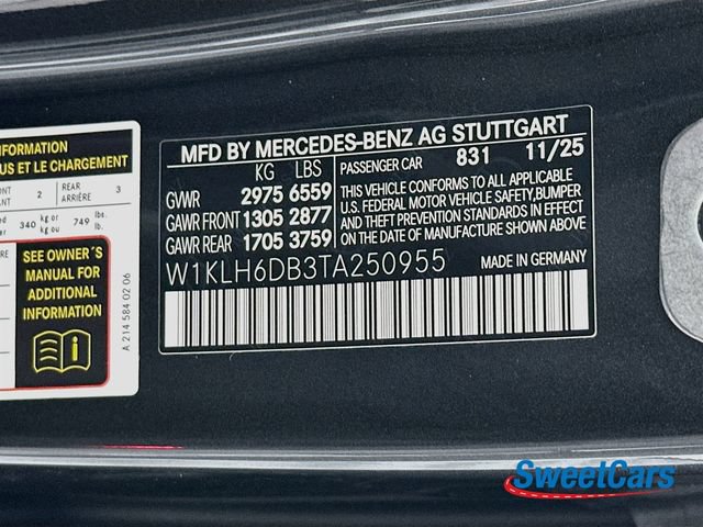 Used 2026 Mercedes-Benz E 53 AMG e 4MATIC Wagon w/ Multicontour Seating Package image 61