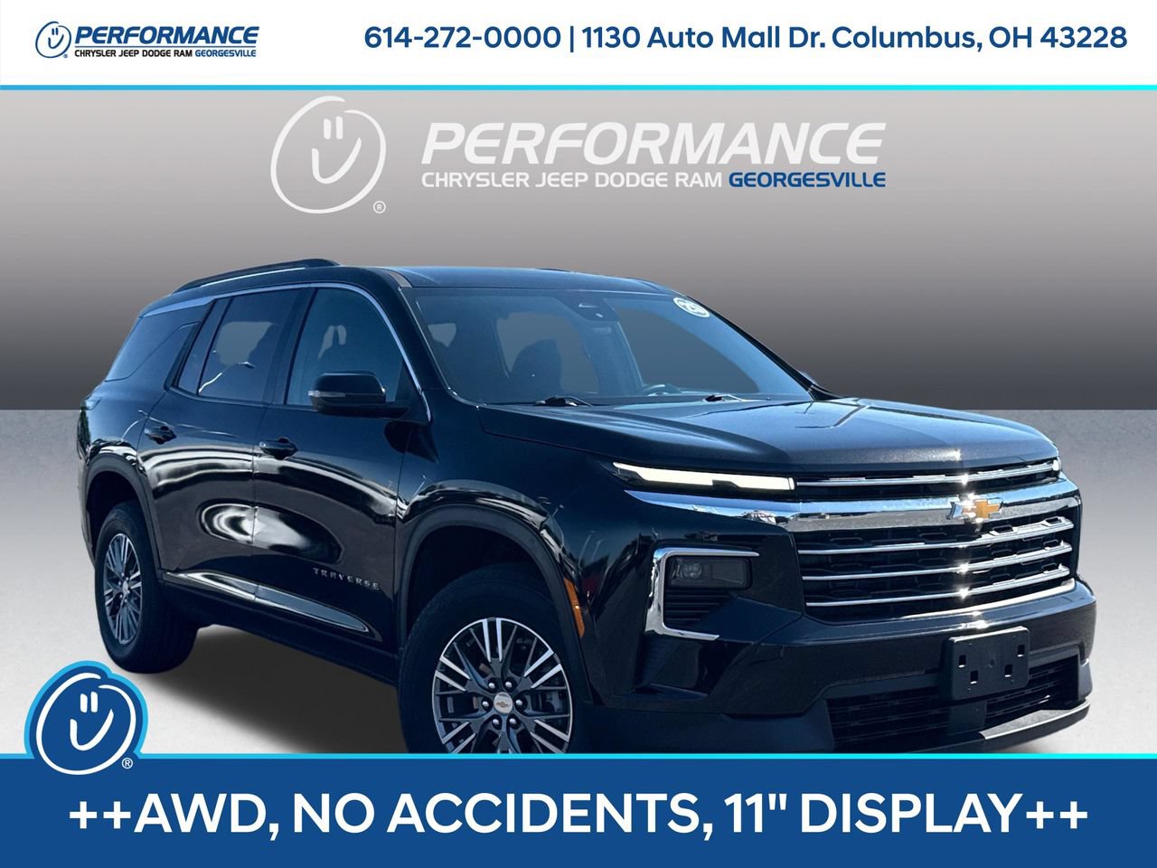 Used 2025 Chevrolet Traverse LT AWD/4WD image 1