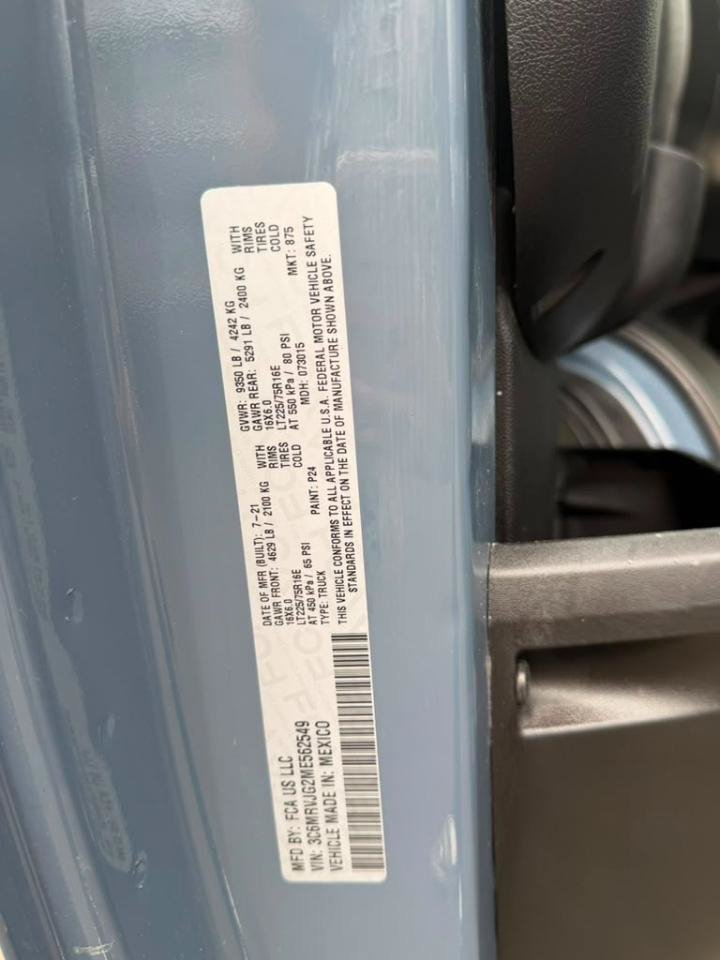 Used 2021 RAM ProMaster 3500 FWD image 30