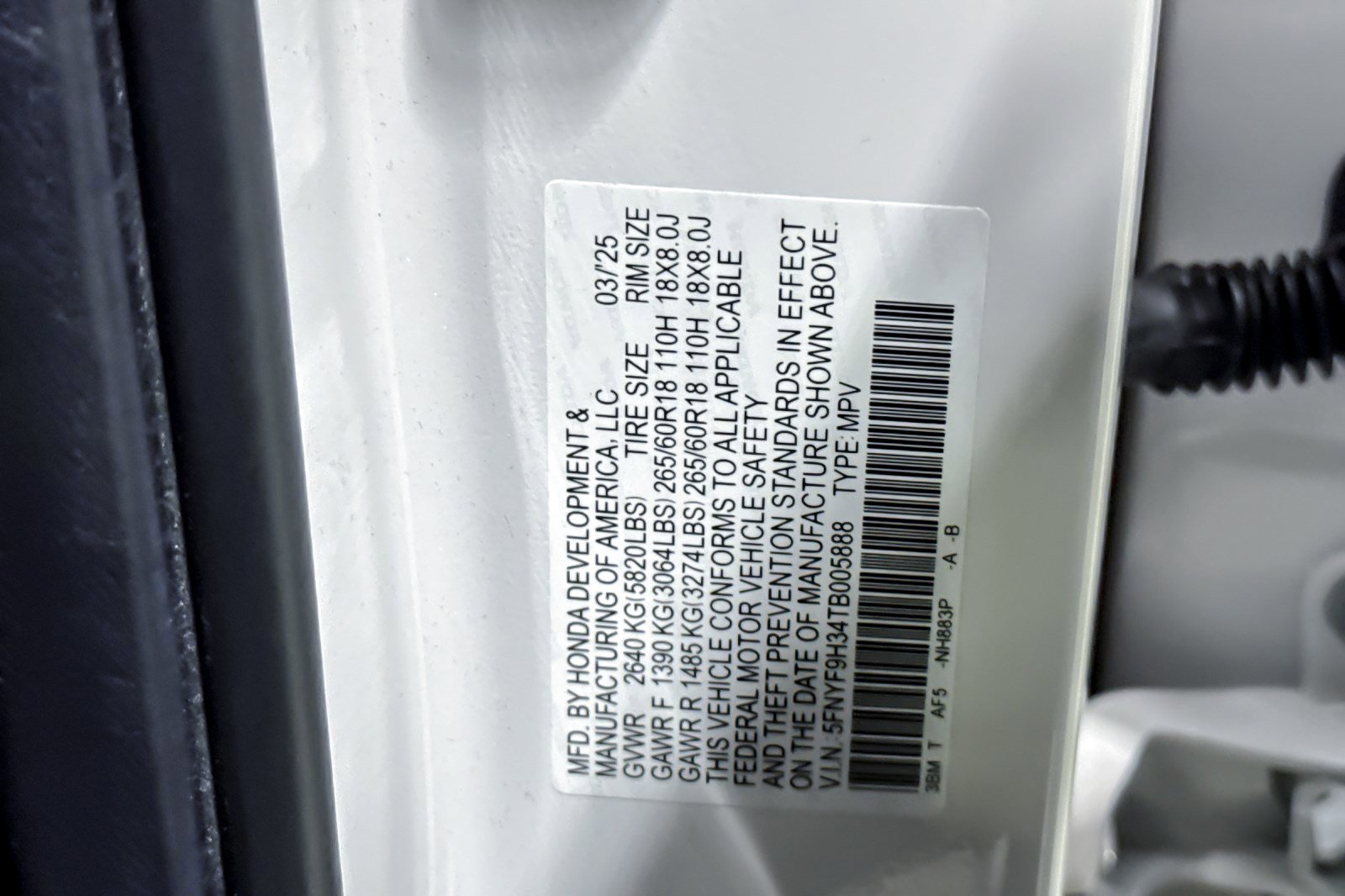 Certified 2026 Honda Passport RTL image 20