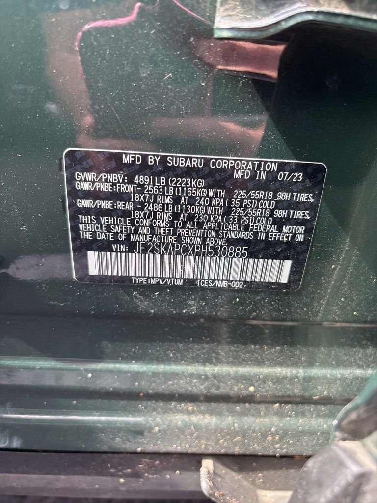 Used 2023 Subaru Forester Limited w/ Popular Package #2 image 2