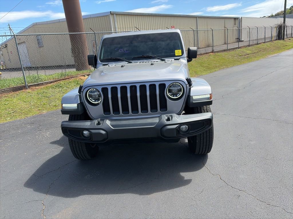 Used 2021 Jeep Wrangler Unlimited Sahara video 2