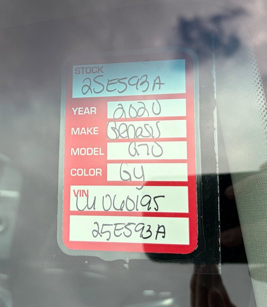 Used 2020 Genesis G70 2.0T w/ Elite Package image 24