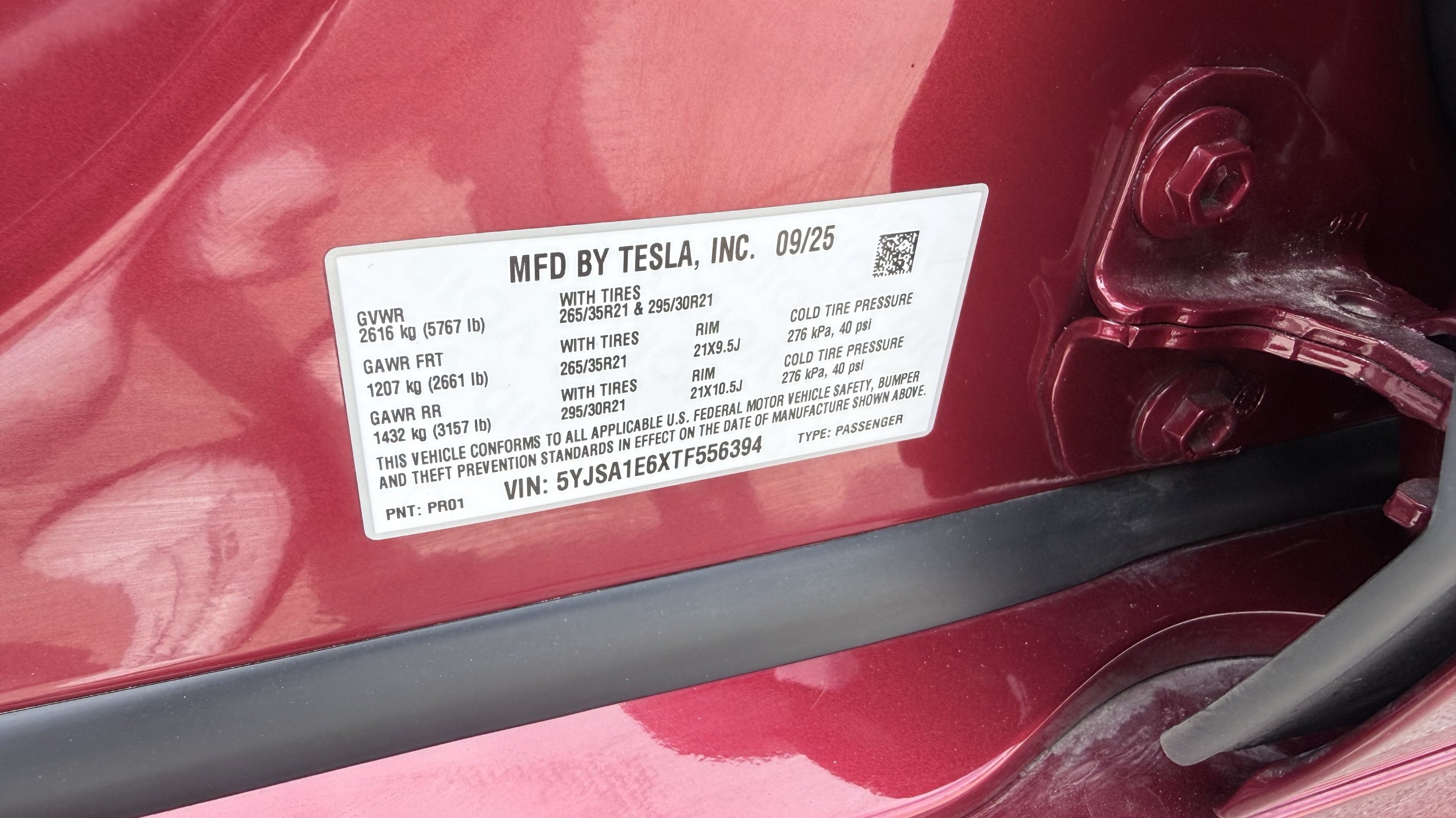 Used 2026 Tesla Model S Plaid AWD/4WD image 30