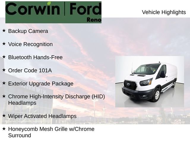 Certified 2023 Ford Transit 250 Low Roof w/ Exterior Upgrade Package image 7