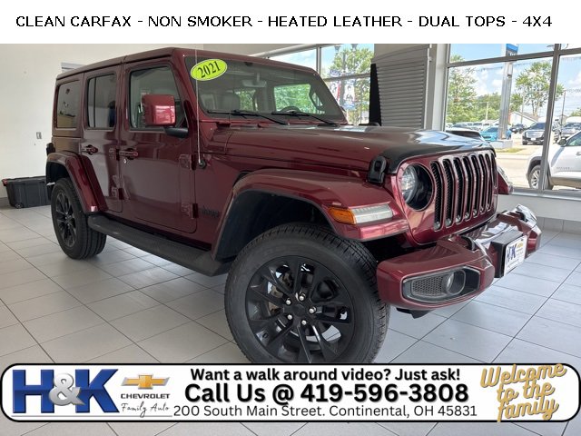 Used 2021 Jeep Wrangler Unlimited Sahara