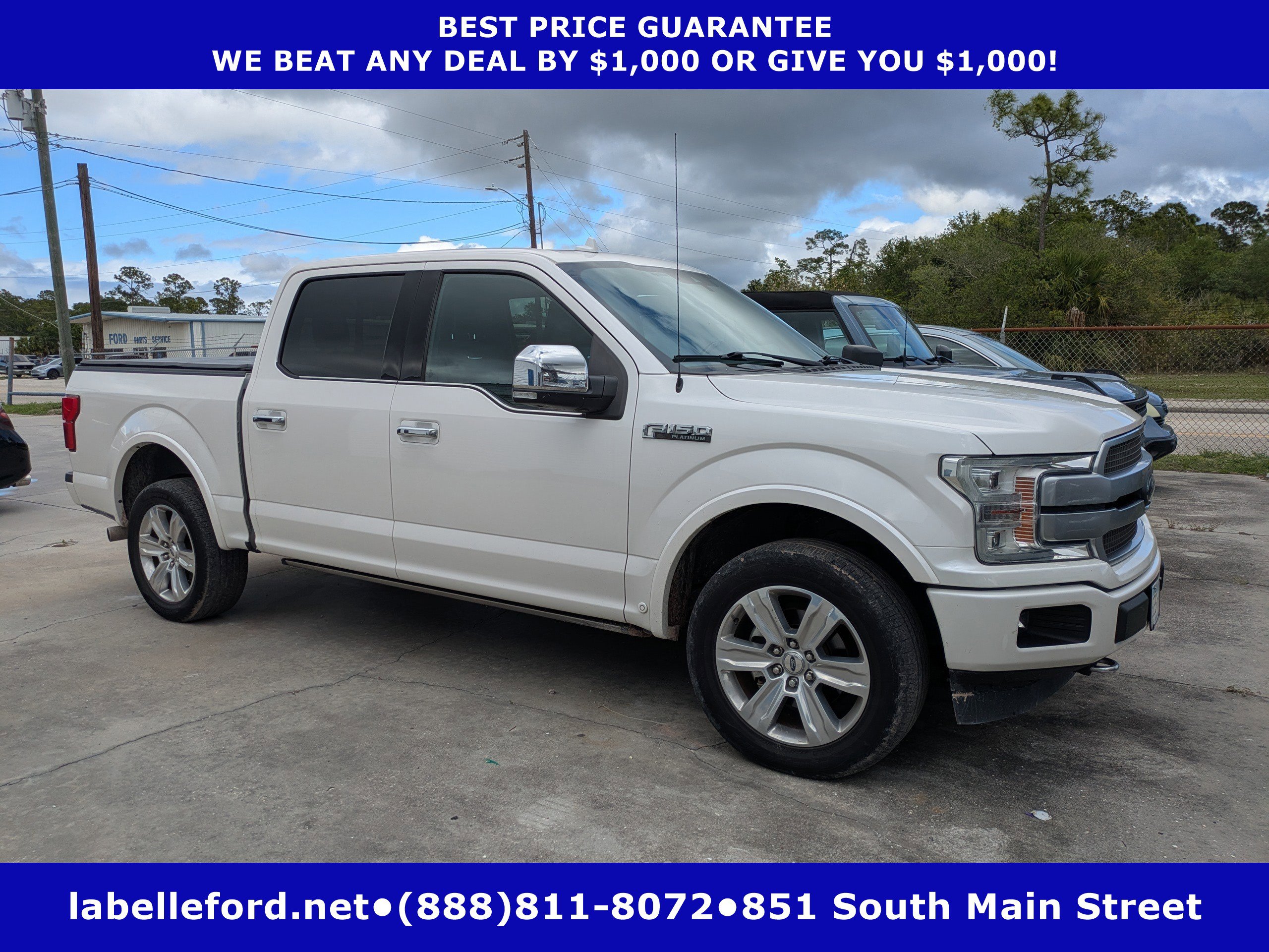 Used 2019 Ford F150 Platinum w/ Equipment Group 701A Luxury image 1