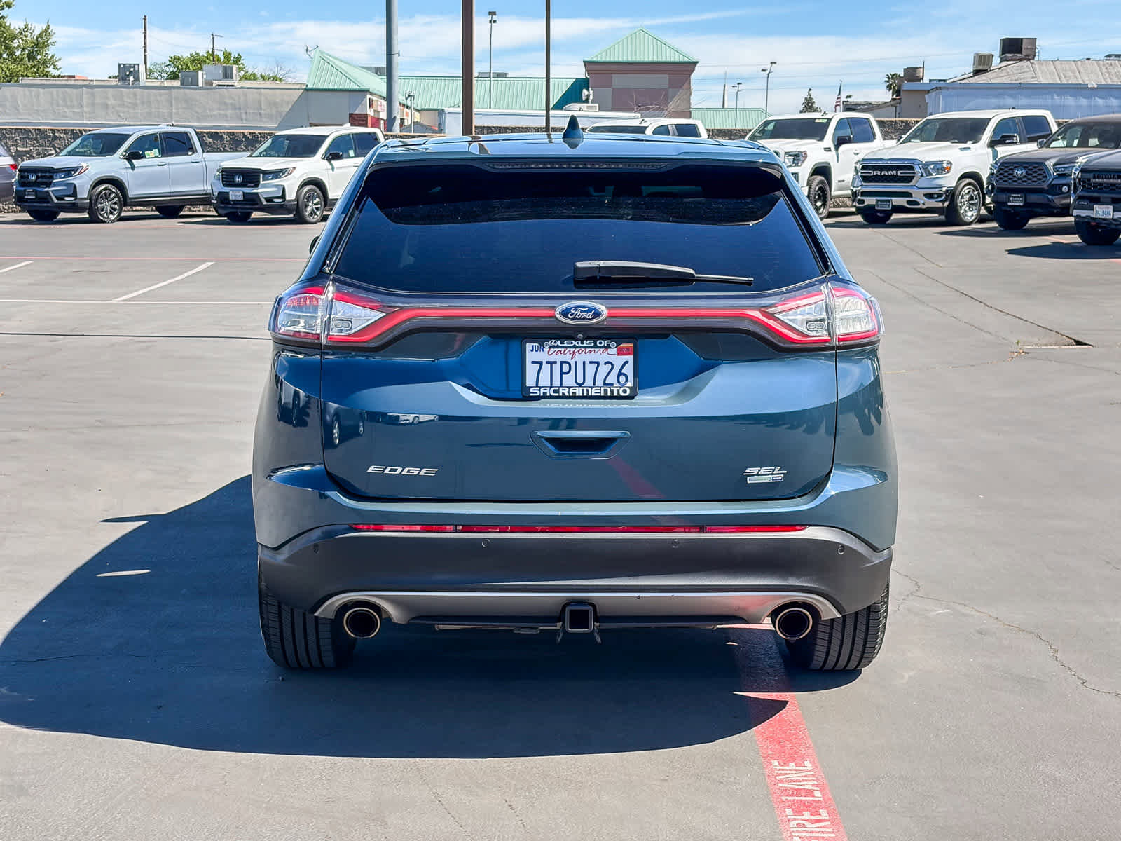 Used 2016 Ford Edge SEL w/ Equipment Group 201A image 3