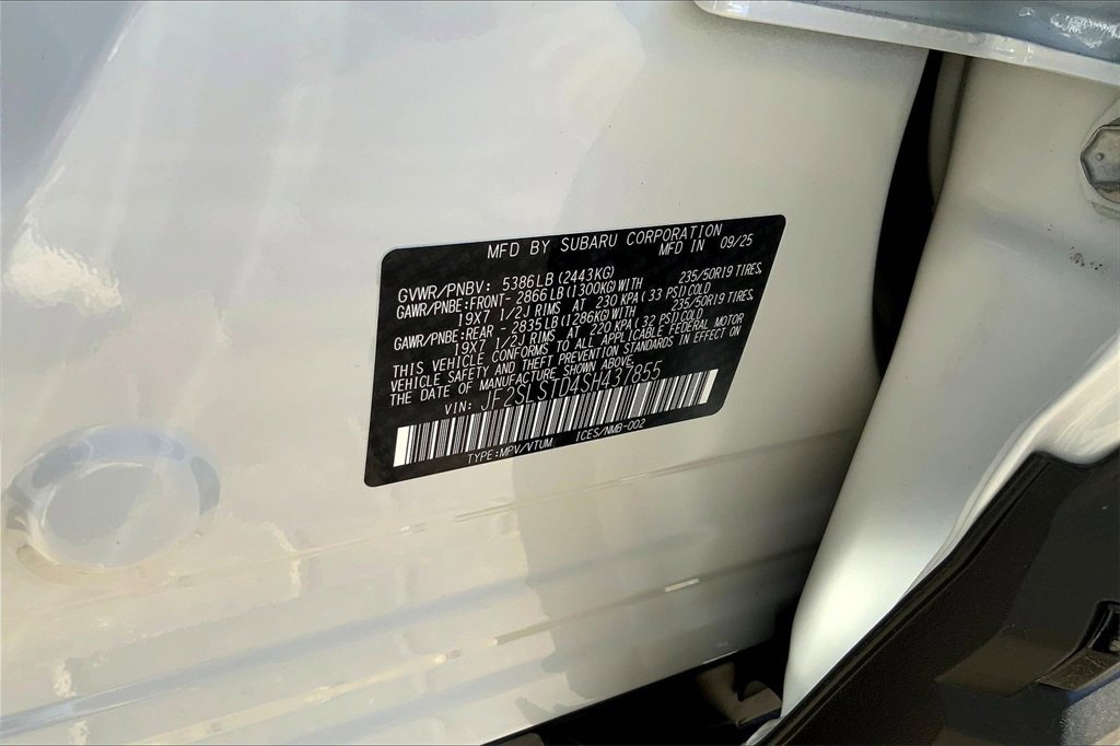 New 2025 Subaru Forester Touring image 8