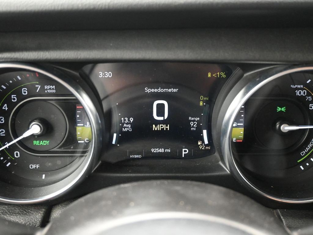 Used 2021 Jeep Wrangler Unlimited Sahara 4xe w/ Cold Weather Group image 14