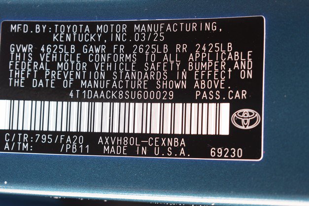 Certified 2025 Toyota Camry LE FWD image 33