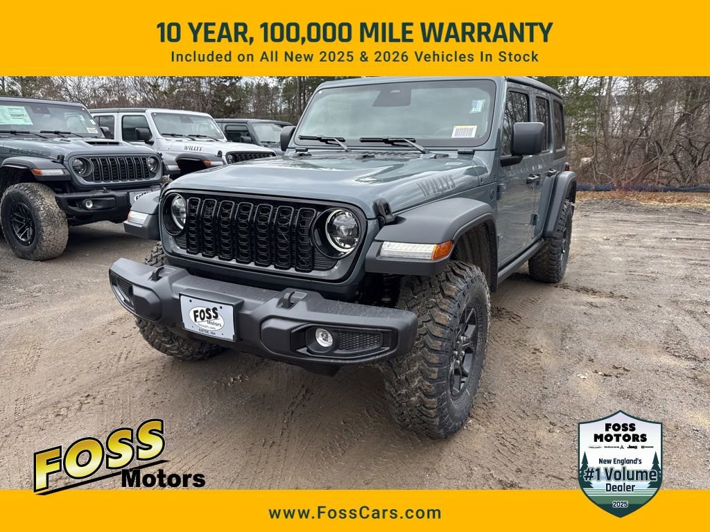 New 2026 Jeep Wrangler Unlimited Sport AWD/4WD video 1
