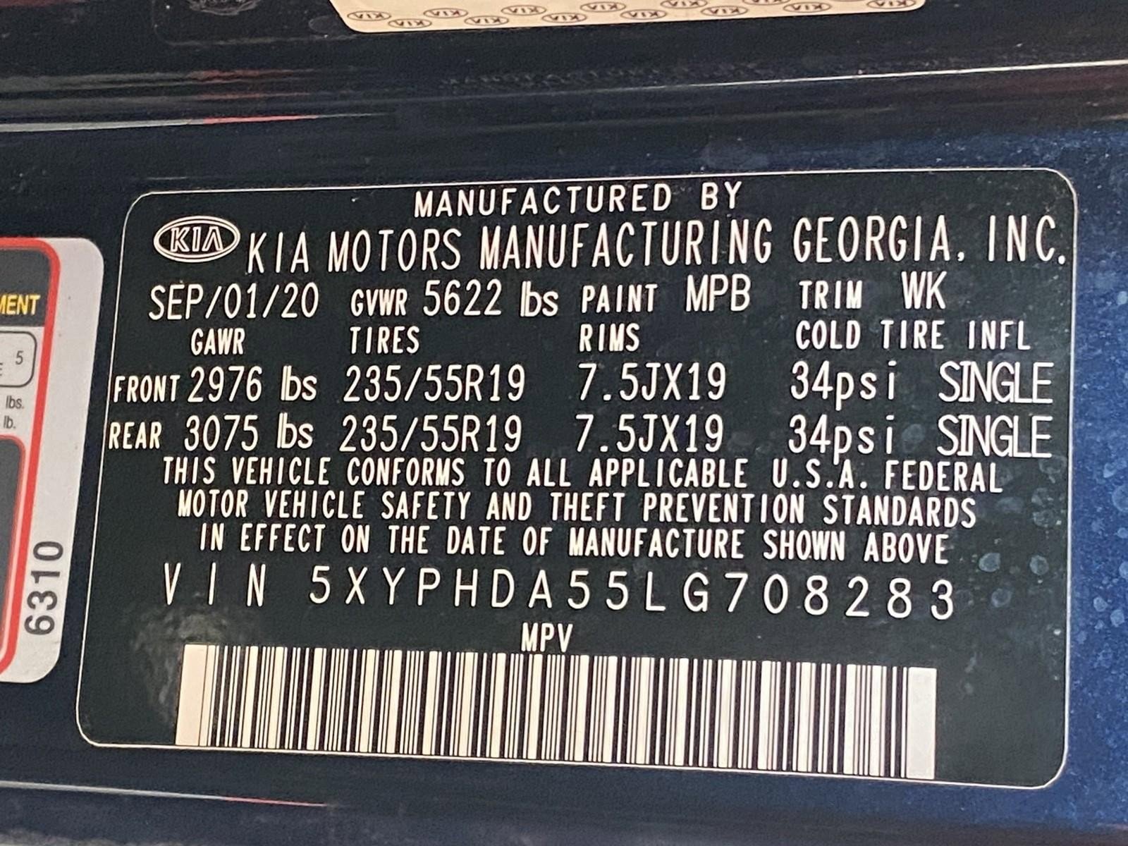 Used 2020 Kia Sorento EX image 37