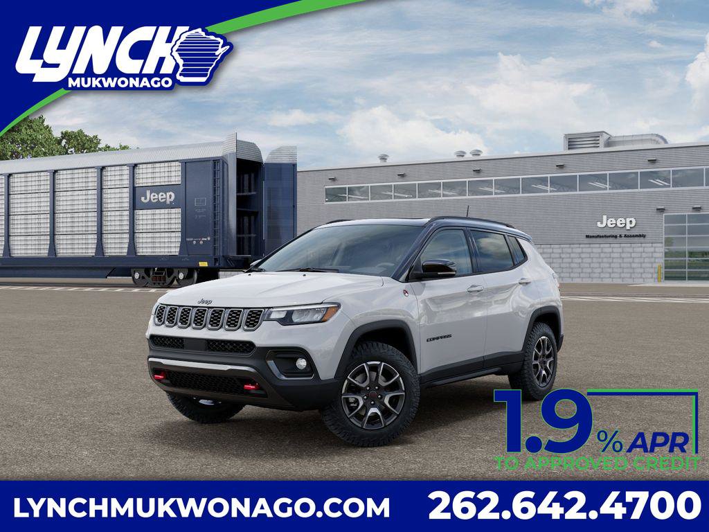 New 2026 Jeep Compass Trailhawk w/ Sun, Sound & Navigation Group AWD/4WD video 1