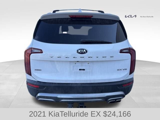Used 2021 Kia Telluride EX w/ EX Premium Package image 3