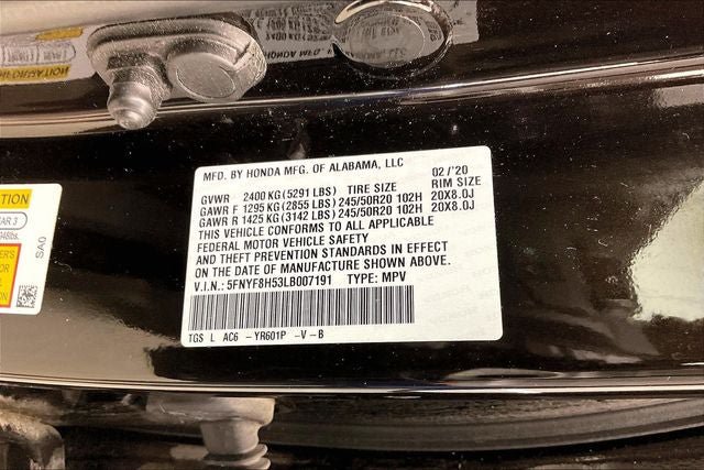 Used 2020 Honda Passport EX-L image 33
