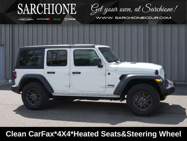 Used 2024 Jeep Wrangler Unlimited Sport AWD/4WD video 1