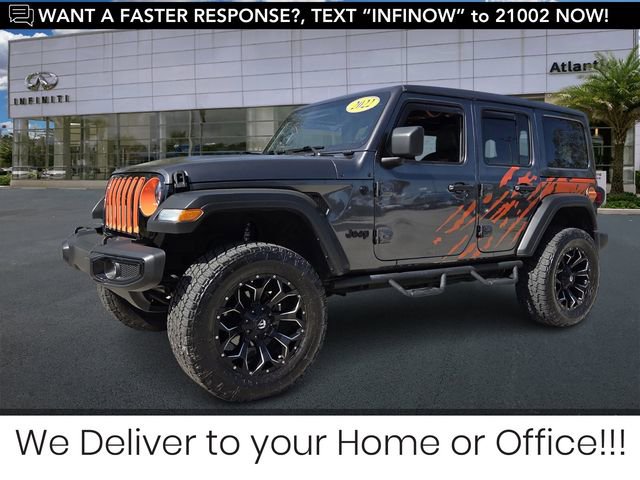 Used 2022 Jeep Wrangler Unlimited Willys