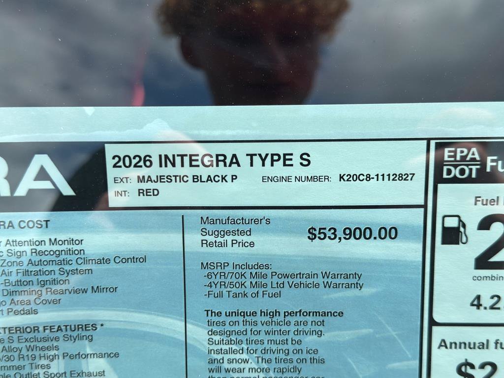 New 2026 Acura Integra Type S FWD image 34